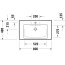 Duravit D-Neo Umywalka meblowa 80x48 cm z otworem na baterię biały satynowy 2367803200 - zdjęcie 3