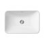 Duravit D-Neo Umywalka nablatowa 60x40 cm biały Alpin 2397600070 - zdjęcie 2