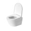 Duravit D-Neo Zestaw Toaleta WC 48x36 cm krótka bez kołnierza + deska wolnoopadająca biały alpin 45880900A1 - zdjęcie 7