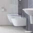 Duravit Darling New Miska WC podwieszana 37x54 cm, lejowa, biała z powłoką WonderGliss 25450900001 - zdjęcie 2