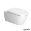 Duravit Darling New Miska WC podwieszana 37x62 cm, lejowa, biała z powłoką WonderGliss 25440900001 - zdjęcie 1