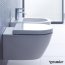 Duravit Darling New Miska WC podwieszana Rimless 37x54 cm, lejowa, biała 2557090000 - zdjęcie 4