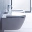 Duravit Darling New Zestaw Toaleta WC podwieszana 54x36,5 cm z deską sedesową wolnoopadającą, biały 2545090000+0069890000 - zdjęcie 2
