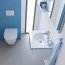 Duravit Darling New Zestaw Toaleta WC podwieszana 54x36,5 cm z deską sedesową wolnoopadającą, biały 2545090000+0069890000 - zdjęcie 5
