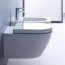 Duravit Darling New Toaleta WC podwieszana 54x37 cm Rimless bez kołnierza HygieneGlaze, biała 2557092000 - zdjęcie 2