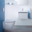 Duravit Darling New Toaleta WC podwieszana 54x37 cm Rimless bez kołnierza HygieneGlaze, biała 2557092000 - zdjęcie 4