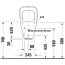 Duravit Design Classics Pisuar elektroniczny wiszący 36x33 cm zasilanie sieciowe biały Alpin z powłoką WonderGliss 08303700931 - zdjęcie 7
