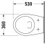 Duravit Design Classics Toaleta WC biały Alpin 0192090000 - zdjęcie 3