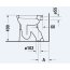 Duravit Design Classics Toaleta WC stojąca dla niepełnosprawnych biały Alpin 0212010000 - zdjęcie 5