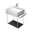 Duravit DuraSquare Półka do konsoli 42x26,4 cm czarna 0099668400 - zdjęcie 2
