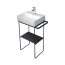 Duravit DuraSquare Półka do konsoli 42x26,4 cm czarna 0099668400 - zdjęcie 3