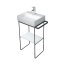 Duravit DuraSquare Półka do konsoli 47x38 cm biała 0099698300 - zdjęcie 3