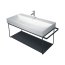 Duravit DuraSquare Półka do konsoli 97x38 cm czarna 0099658400 - zdjęcie 4