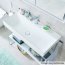 Duravit DuraSquare Umywalka meblowa 100x47 cm z otworem na baterię biały Alpin z powłoką WonderGliss 23531000411 - zdjęcie 14