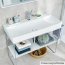 Duravit DuraSquare Umywalka meblowa 100x47 cm z otworem na baterię biały Alpin z powłoką WonderGliss 23531000411 - zdjęcie 2