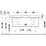 Duravit DuraSquare Umywalka meblowa 120x47 cm podwójna bez otworów na baterie biały Alpin z powłoką WonderGliss 23531200701 - zdjęcie 6