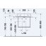 Duravit DuraSquare Umywalka meblowa 50x40 cm bez otworu na baterię biały Alpin z powłoką WonderGliss 23565000701 - zdjęcie 5