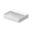 Duravit DuraSquare Umywalka meblowa 50x40 cm bez otworu na baterię biały Alpin z powłoką WonderGliss 23565000701 - zdjęcie 1
