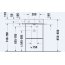 Duravit DuraSquare Umywalka meblowa 50x40 cm bez otworu na baterię szlifowany spód biały Alpin z powłoką WonderGliss 23565000791 - zdjęcie 3