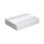 Duravit DuraSquare Umywalka meblowa 50x40 cm bez otworu na baterię szlifowany spód biały Alpin z powłoką WonderGliss 23565000791 - zdjęcie 1