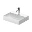 Duravit DuraSquare Umywalka meblowa 50x40 cm z otworem na baterię biały Alpin z powłoką WonderGliss 23565000411 - zdjęcie 1