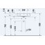 Duravit DuraSquare Umywalka meblowa 50x40 cm z otworem na baterię biały Alpin z powłoką WonderGliss 23565000411 - zdjęcie 3