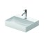 Duravit DuraSquare Umywalka meblowa 50x40 cm z otworem na baterię prawym biała alpin 2356500040 - zdjęcie 1
