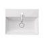Duravit DuraSquare Umywalka meblowa 50x40 cm z otworem na baterię szlifowany spód biały Alpin z powłoką WonderGliss 23565000711 - zdjęcie 2