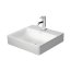 Duravit DuraSquare Umywalka meblowa 50x47 cm z otworem na baterię biały Alpin z powłoką WonderGliss 23535000411 - zdjęcie 2