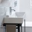 Duravit DuraSquare Umywalka meblowa 50x47 cm z otworem na baterię szlifowany spód biały Alpin z powłoką WonderGliss 23535000711 - zdjęcie 8