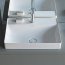 Duravit DuraSquare Umywalka nablatowa 60x47 cm z otworem na baterię biały Alpin z powłoką WonderGliss 23546000411 - zdjęcie 9