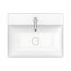 Duravit DuraSquare Umywalka nablatowa 60x47 cm z otworem na baterię biały Alpin z powłoką WonderGliss 23546000411 - zdjęcie 6