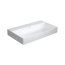 Duravit DuraSquare Umywalka meblowa 80x47 cm bez otworu na baterię biały Alpin 2353800070 - zdjęcie 1