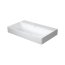 Duravit DuraSquare Umywalka meblowa 80x47 cm bez otworu na baterię biały Alpin z powłoką WonderGliss 23538000701 - zdjęcie 1