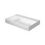 Duravit DuraSquare Umywalka meblowa 80x47 cm prawa bez otworu na baterię szlifowany spód biały Alpin 2349800079 - zdjęcie 1