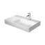 Duravit DuraSquare Umywalka meblowa 80x47 cm prawa z otworem na baterię biały Alpin z powłoką WonderGliss 23498000411 - zdjęcie 1