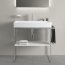 Duravit DuraSquare Umywalka meblowa 80x47 cm z otworem na baterię biały Alpin 2353800041 - zdjęcie 17