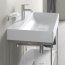 Duravit DuraSquare Umywalka meblowa 80x47 cm z otworem na baterię biały Alpin 2353800041 - zdjęcie 15