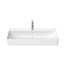 Duravit DuraSquare Umywalka meblowa 80x47 cm z otworem na baterię szlifowany spód biały Alpin 2353800071 - zdjęcie 11
