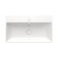 Duravit DuraSquare Umywalka meblowa 80x47 cm z otworem na baterię szlifowany spód biały Alpin 2353800071 - zdjęcie 12