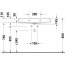 Duravit DuraSquare Umywalka meblowa 80x47 cm z otworem na baterię szlifowany spód biały Alpin 2353800071 - zdjęcie 5