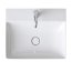 Duravit DuraSquare Umywalka nablatowa 60x47 cm z otworem na baterię biały alpin z powłoką WonderGliss 23536000711 - zdjęcie 6