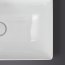 Duravit DuraSquare Umywalka nablatowa 60x47 cm z otworem na baterię, biała 2353600071 - zdjęcie 12