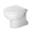 Duravit Durastyle Basic Toaleta WC stojąca 56x37 cm Rimless bez kołnierza odpływ pionowy, biała z powłoką HygieneGlaze 2184012000 - zdjęcie 1
