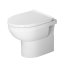 Duravit Durastyle Basic Toaleta WC stojąca 48x37 cm Rimless bez kołnierza odpływ poziomy, biała z powłoką HygieneGlaze 2184092000 - zdjęcie 1