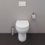 Duravit DuraStyle Basic Zestaw Toaleta WC stojąca 48x37 cm krótka bez kołnierza + deska wolnoopadajaca biały alpin 41840900A1 - zdjęcie 17