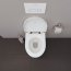 Duravit DuraStyle Basic Zestaw Toaleta WC stojąca 48x37 cm krótka bez kołnierza + deska wolnoopadajaca biały alpin 41840900A1 - zdjęcie 22