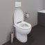Duravit DuraStyle Basic Zestaw Toaleta WC stojąca 48x37 cm krótka bez kołnierza + deska wolnoopadajaca biały alpin 41840900A1 - zdjęcie 19