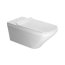 Duravit DuraStyle Miska WC podwieszana Vital Rimless 37x70 cm lejowa biała z powłoką WonderGliss 25590900001 - zdjęcie 1