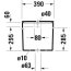 Duravit DuraStyle Spłuczka WC 6/3 l biała z powłoką WonderGliss 09350000051 - zdjęcie 3